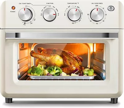 DAWAD 19QT Countertop Convection Toaster Oven Air Fryer Combo W/ Rotisserie Rack • $75.99