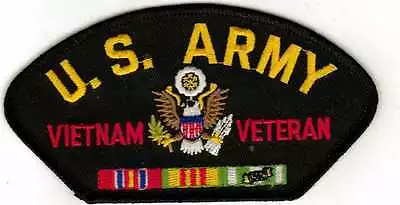 Army Vietnam Veteran Black Patch • $10.95