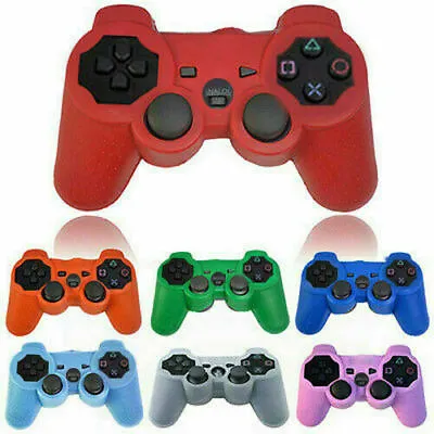 £3.99 • Buy  For Playstation PS2, PS3 Controller Gamepad Silicone Protective Skin Cover Case