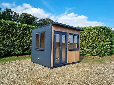 Garden Office Summerhouse Shed 3.0m X 2.4m Cedar Full Electrics • £9999