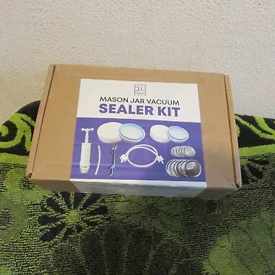 $4.99 • Buy JL Drum Mason Jar Vacuum Sealer Kit. Comparable With The FoodSaver Machine