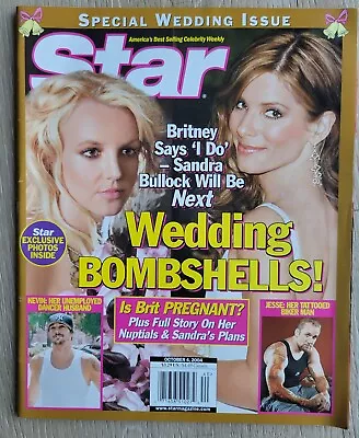 Britney Spears Sandra Bullock Uma Thurman Ruben Studdard Star Oct 4 2004 • $3.99