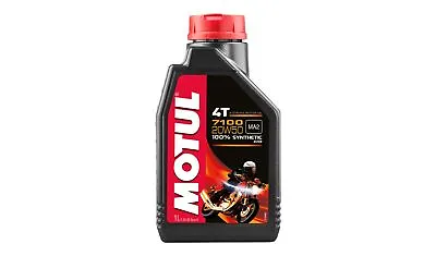 Motul 7100 20w50 4T Fully Synthetic Motorcycle Oil 1 Litre • £19.92