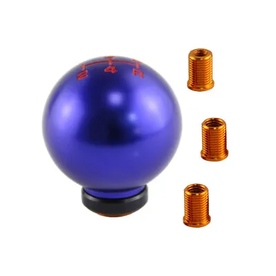 $22.02 • Buy 5 Speed Universal Automatic Car Gear Shift Knob Shifter Lever Head M14*15 Blue