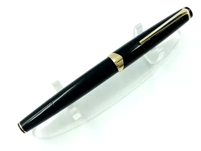 MONTBLANC 18K Gold 750 MEISTERSTUCK No.12 Piston Fountain Pen Black • $105.50