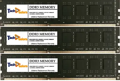 12GB 3X4GB DDR3 1333MHz ECC UDIMM MEMORY FOR DELL PRECISION WORKSTATION T3500 • $29.99