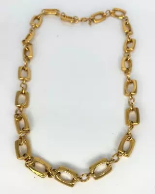 Vintage Trifari Modernist Link Necklace • $19.99