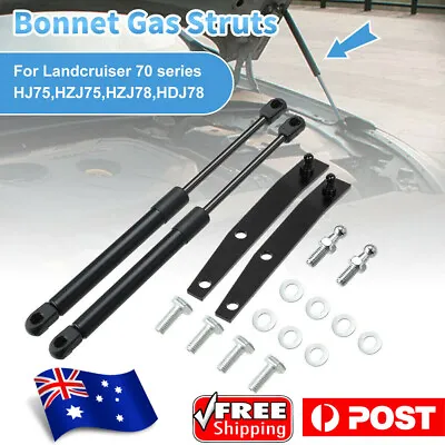 $35 • Buy For Toyota Landcruiser 70 Series Hj75 Hzj79 Vdj7 Bonnet Gas Strut Kit Bolt In AU