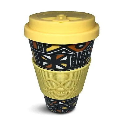 Bamboo Travel Coffee Cup By Infinityeco Wakanda With Lid And Drip Tip • £4