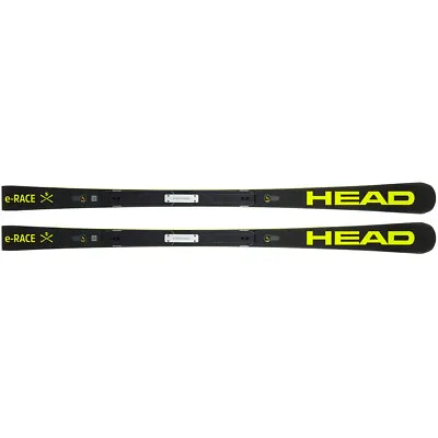 HEAD Unisex WC Rebels E-Race SW RP EVO 14 Black/Yellow Skis (313262) • $549