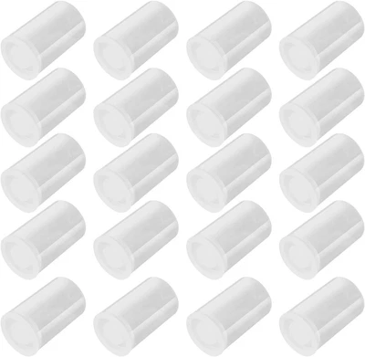 $12.12 • Buy 35mm Caliber Plastic Film Canisters 20pcs Clear Film Canisters Durable Rigid NEW