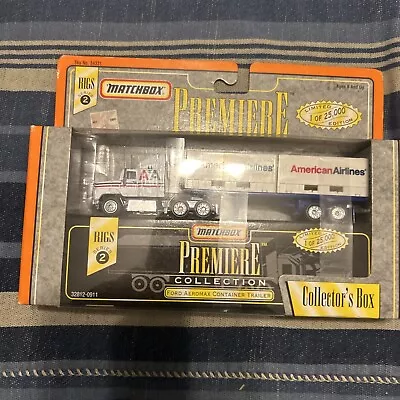 NEW Matchbox Premiere Collection Rigs Series 2 Ford Aeromax American Airlines!! • $19.50