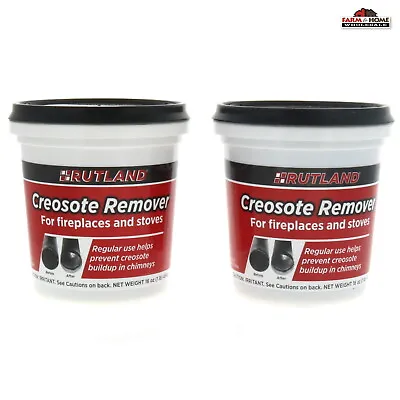 $25.95 • Buy (2) Creosote Remover Woodstove Chimney Treatment ~ New 