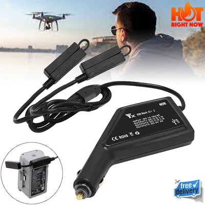 $51.59 • Buy Intelligent Car Charger Adapter 3 In 1 Drones Battery Charger For DJI Mavic Air