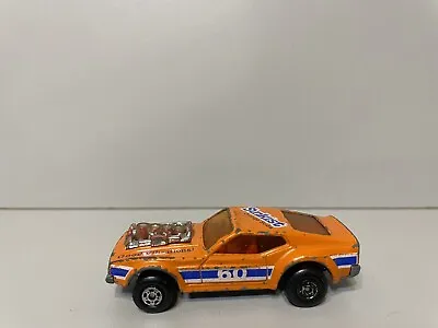 Matchbox Superfast Rola Matics No. 60 “Sunkist” Piston Popper Mustang 1973 • $14.88