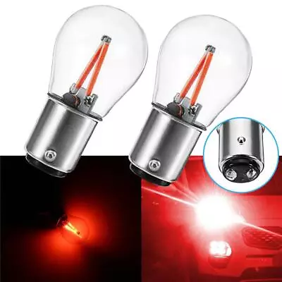 2Pcs 1157 BA15D COB LED Car Reverse Backup Tail Brake Light Lamps Bulbs DC12V • $8.06