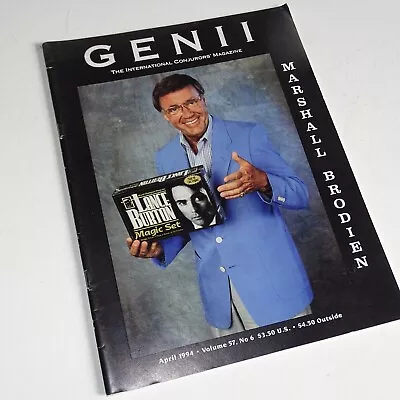 Genii Magazine  Marshall Brodien Front Cover • $11.13