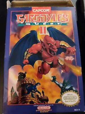 Gargoyle's Quest II Demon Darkness Nintendo Entertainment System 1992 Auth NES  • $160