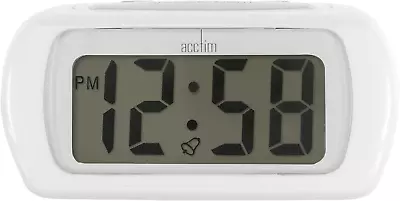 Acctim 12342 Auric Alarm Clock White • £15.37