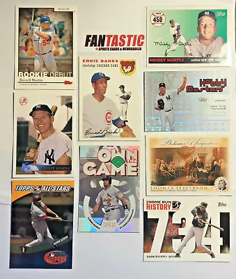 $1.47 • Buy 2006 Topps Insert Card YOU PICK 2K All Stars, Bonds, Mantle, Hobby Masters, Etc