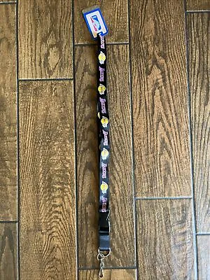 Los Angeles Lakers  Lanyard Black NBA  Aminco - KEYCHAIN/ID Holder • $10.99