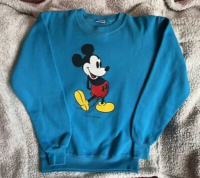 Vintage Mickey Mouse Jerzees Sweatshirt - Medium - Preowned • £20