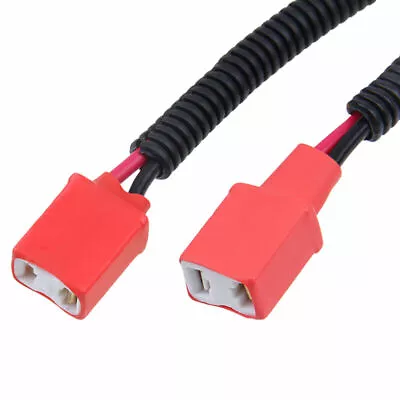 H7 Male To Female Headlight Ceramic Socket Plug Connector Wiring Harness CAR 2pc • $7.95