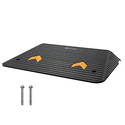 VEVOR Rubber Threshold Ramp Door Ramp 1 -4  Rise 33069 Lbs Load Rubber Curb Ramp • $55.99