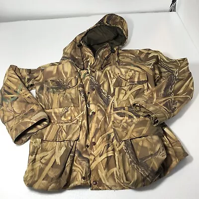 Cabela's Gore-Tex Made In USA Advantage Wetlands Camo Jacket Mens Large • $49.99