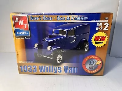 AMT 1933 Willys Van Hot Rod 1/25 Model Kit #31566 NEW SEALED • $35