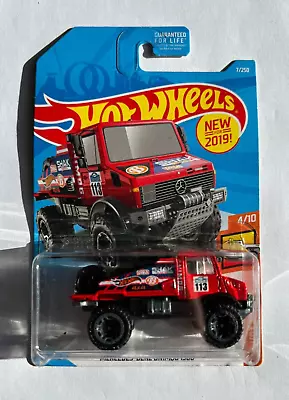 2019 Hot Wheels Mercedes-Benz Unimog 1300 HW Hot Trucks #4/10 7/250 Diecast Car • $2.99