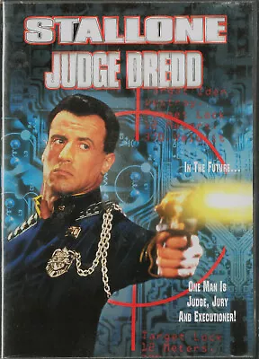 PV DVD ~ Judge Dredd ~ Stallone ~Assante ~ Lane • $8.95