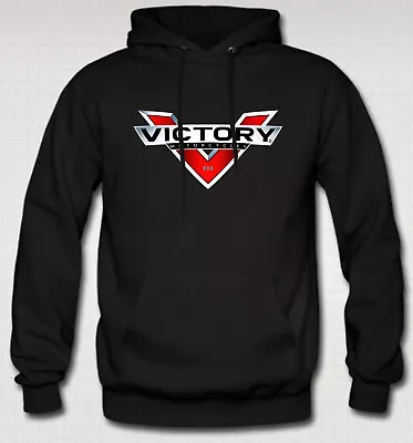 Victory American Motorcycle Logo Black Sweatshirt Crew • $40