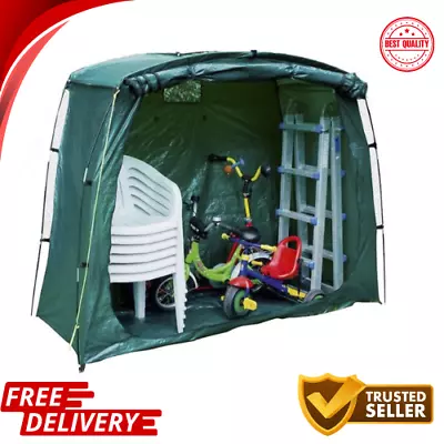 Garden Storage Tent Bike Shed Bicycle Cover Camping Outdoor Shelter Waterproof • £37.99