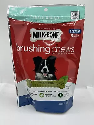 Milk-Bone Brushing Chews Dental Dog Treats Small/Medium Treats 7.1 Ounces. • $10