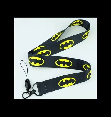 $9.95 • Buy Batman ID Holder Lanyard Key Chain FREE SHIPPING