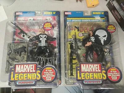 Marvel Legends The Punisher Series VI Figure Factory Sealed Toy And IV Lot Of 2! • $119.99