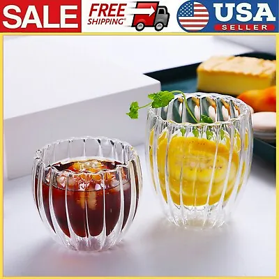 Double Wall Insulated Glasses Thermal Coffee Glass Mug Tea Cup 150/250/350/450ml • $13.67