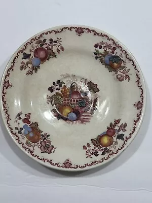 Mason's - Vintage Fruit Basket Design - 7” Saucer / Plate - Ironstone - England • $9.99