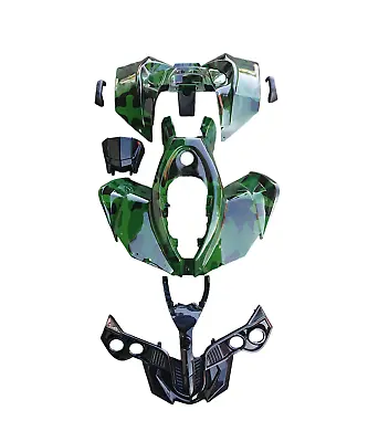 Fairing Plastic Set Atv Quad Children's Quad 125 Cc Camo Army Hmp Quick Delivery • £115.80