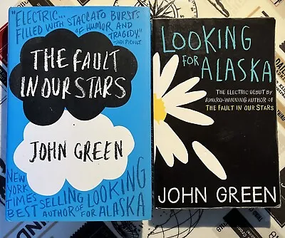 The Fault In Our Stars (Hard Cover) And Looking For Alaska By John Green  • £3.99