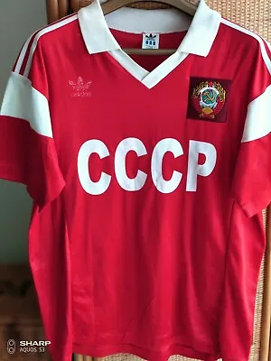 £139.95 • Buy Russia CCCP Football Shirt Vintage Adidas *RARE*