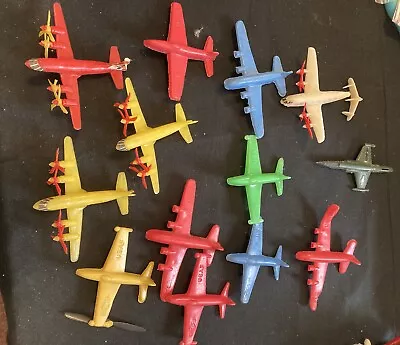 Small Vintage Plastic Toy Planes • $14.98