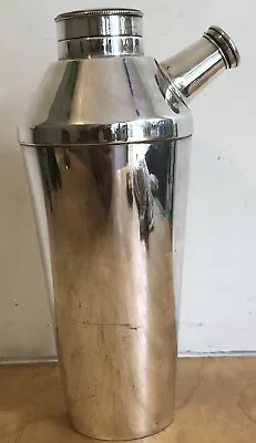 £85 • Buy Silver Plate Art Deco Cocktail Shaker Waring & Gillow