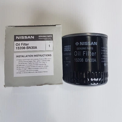 $33 • Buy Genuine Nissan Oil Filter For Navara D22, D40m&t, Pathfinder R51, Yd25 15208bn30