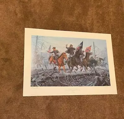 The Fight At Fallen Timbers A Civil War Print By Mort Kunster 275 Of 1000 W/COA • $230