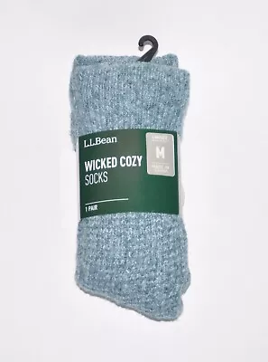 New LL Bean Wicked Cozy Socks Unisex Size Medium M Fleece Women's / Men's • $19