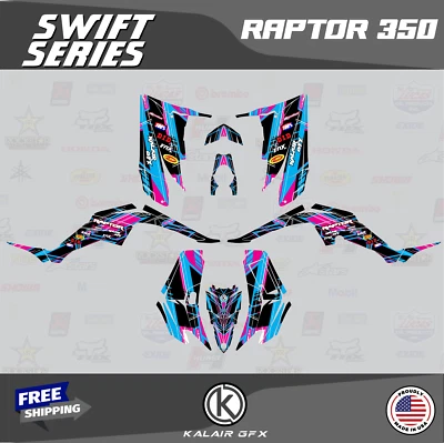 $144.99 • Buy Graphics Kit For YAMAHA RAPTOR 350 GRAPHICS (16 MIL) Swift-CM