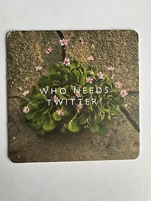 Fullers London Pride Who Needs Twitter Griffin Brewery Chiswick London Beer Mat • £1.20