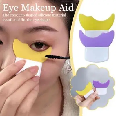 $11.72 • Buy Mascara Silicone Baffle Eyeliner Aid Tool Eye Contour Supplies Makeup Tools